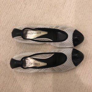 Emporio Armani sandals.